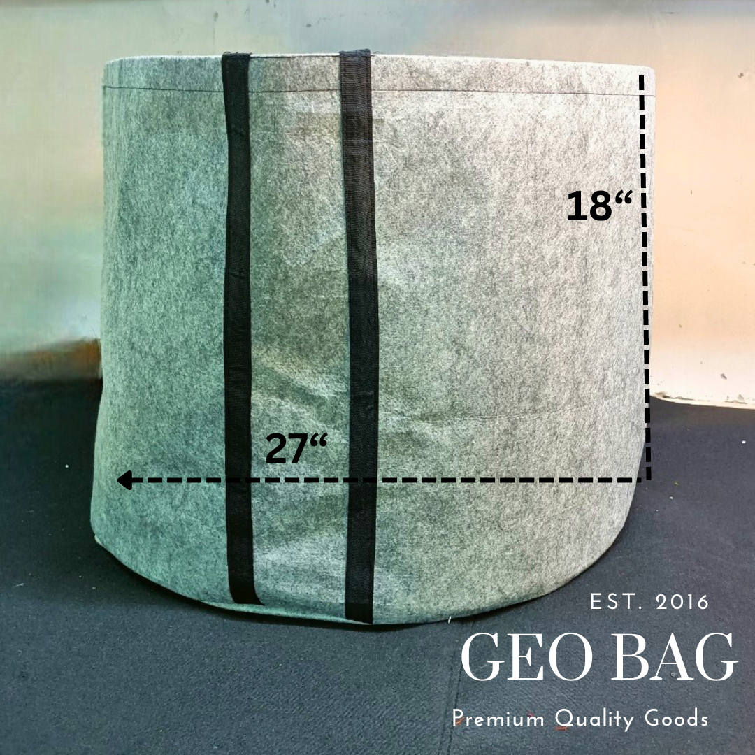 Special Combo odder -05 peace Geo Bag 45 Gallon Capacity (Dia 27" Hight - 18") Geotextile Grow Bag Pot Planter for Garden Planting