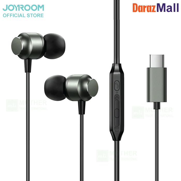 JR-EC06 TYPE-C Series In-Ear Metal Wired Earbuds