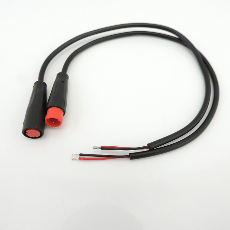 Merlin Irving Shop M8 2 3 4 5 6 Pin Electric Joint Plug Connector Wiring Line Cable Signal Connecting Sensor 20CM. 