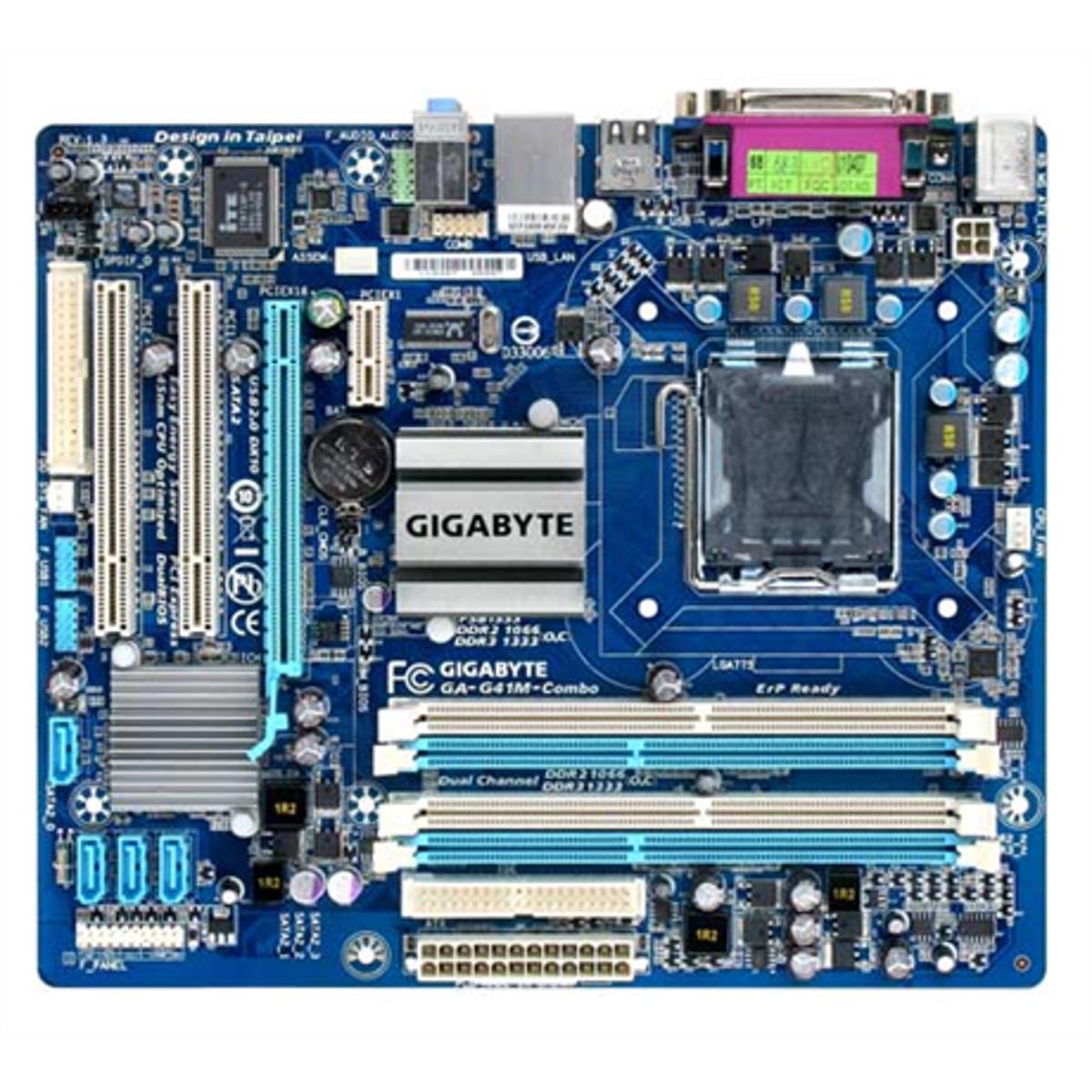 GigaByte G41M-Combo Desktop Motherboard. 