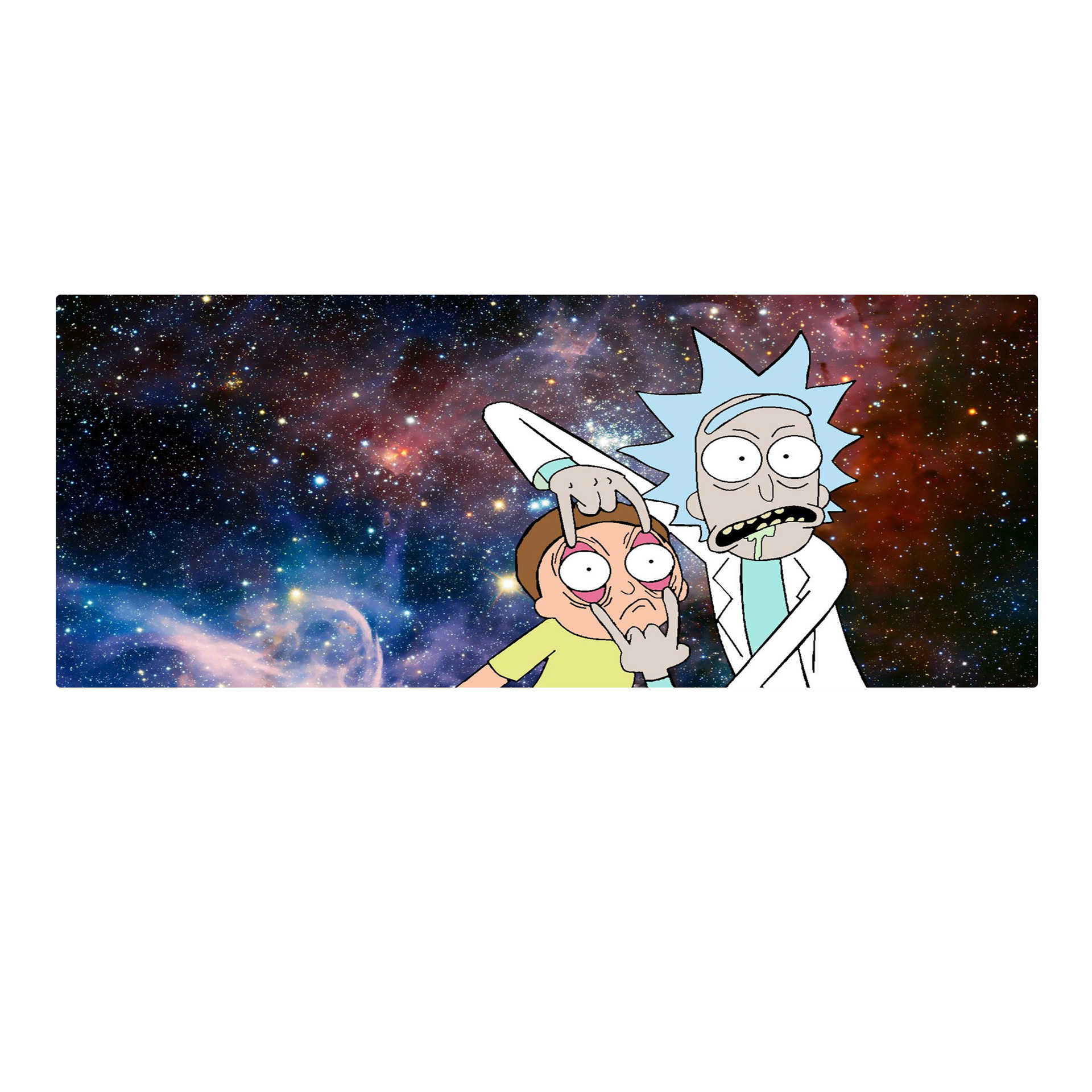Mouse Pad Factory Oversized Anime Rick Morty Office Home Anti Slip Cross Border Exclusive Precision Seam Keypad. 