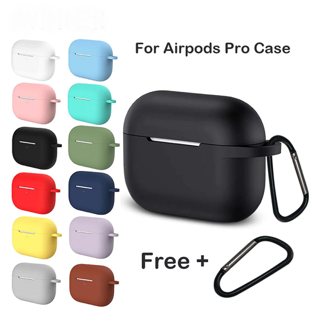 Airpods Pro Case, Tpu Cover, Double Pattern, Carbon Fiber And Sandstone, Designed For Apple Airpod Pro Case - Camera (Back Case Cover For Smartphone)