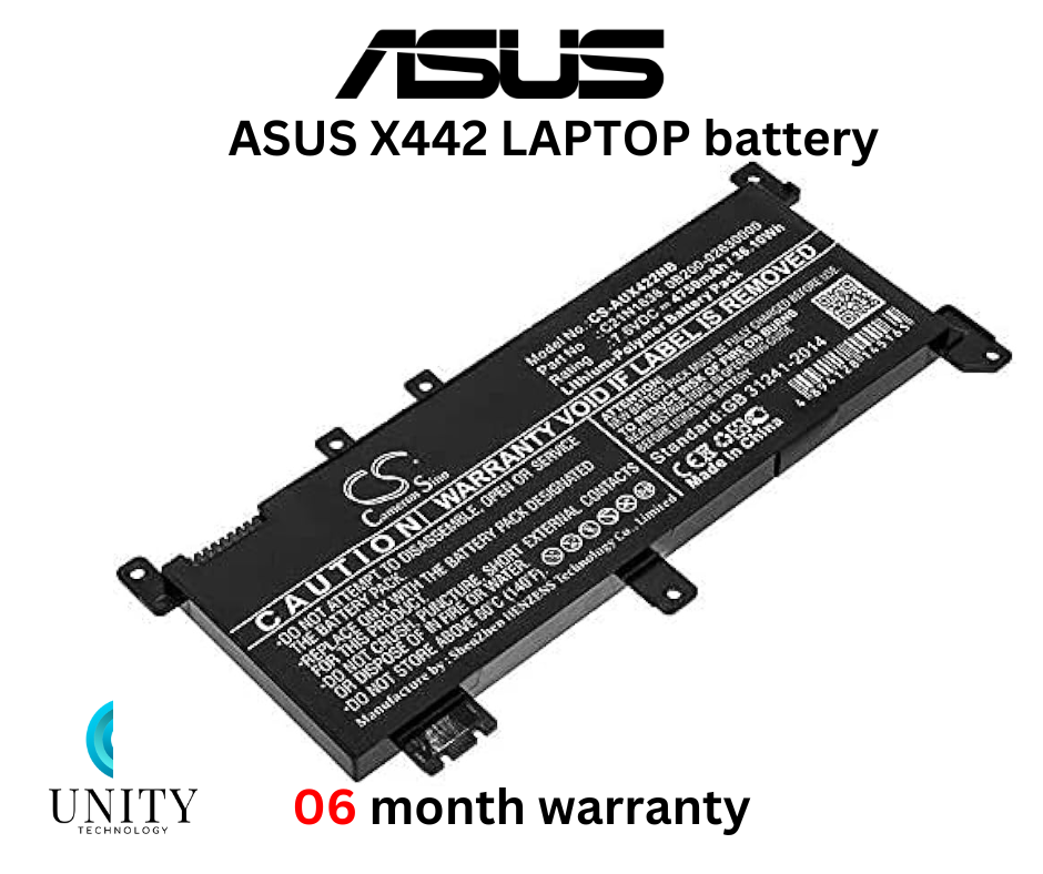 Asus VivoBook A442 A480 X442 X442UR X442UQ X442UN F442U Series, PN- C21N1638 LAPTOP BATTERY. 