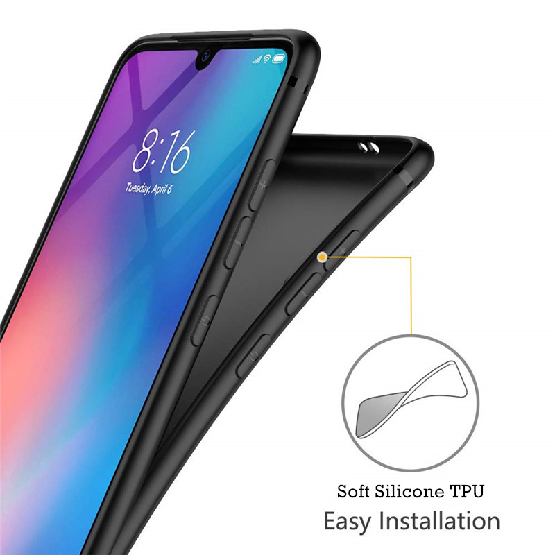 For VIVO Y01 Soft Case + Free Tempered Glass Screen Protector Matte Silicone VIVO Y01 Back Cover. 