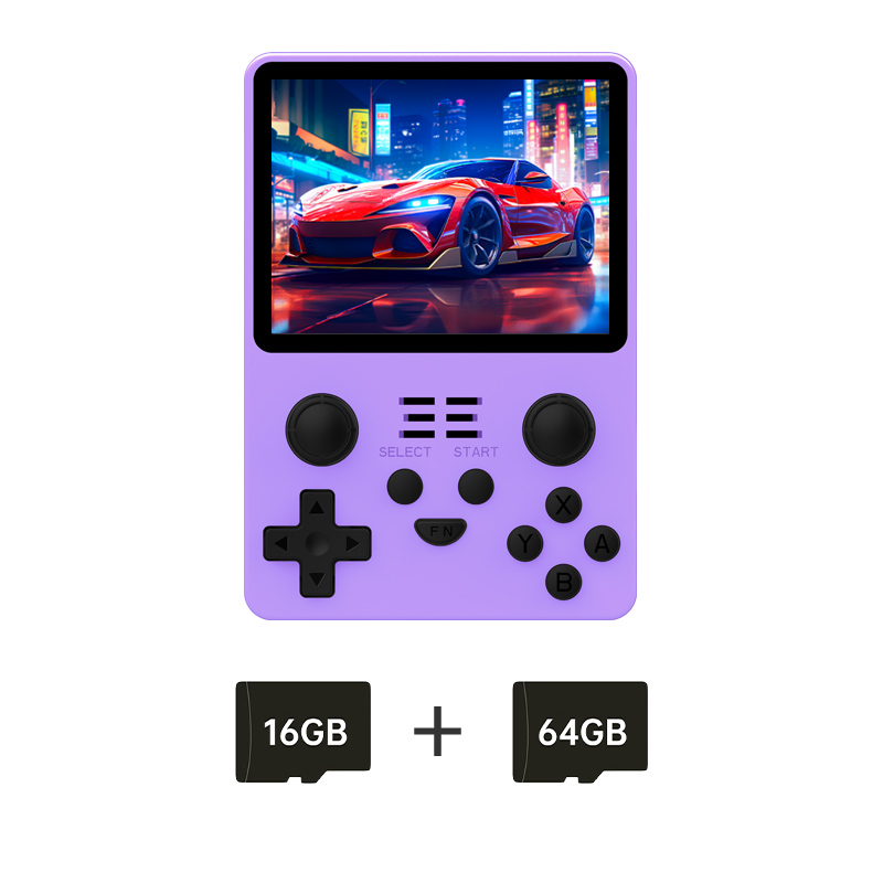 GameHero POWKIDDY RGB20S Open Source System Retro Handheld Game Console RK3326 3.5-Inch 4:3 IPS Screen Children's Gifts. 