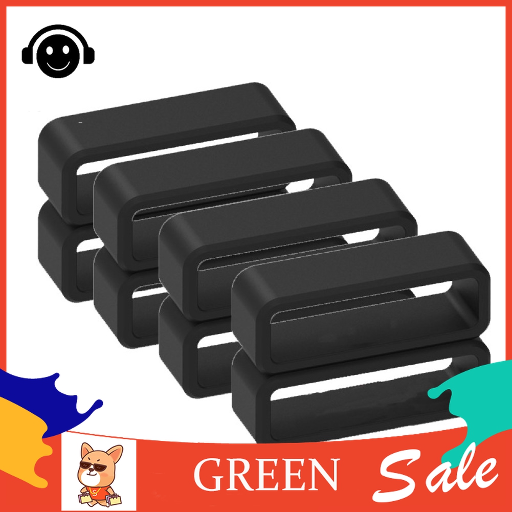 12-30mm Silicone Replacement Elastic Wrist Watch Strap Band Loop Ring Accessory. 