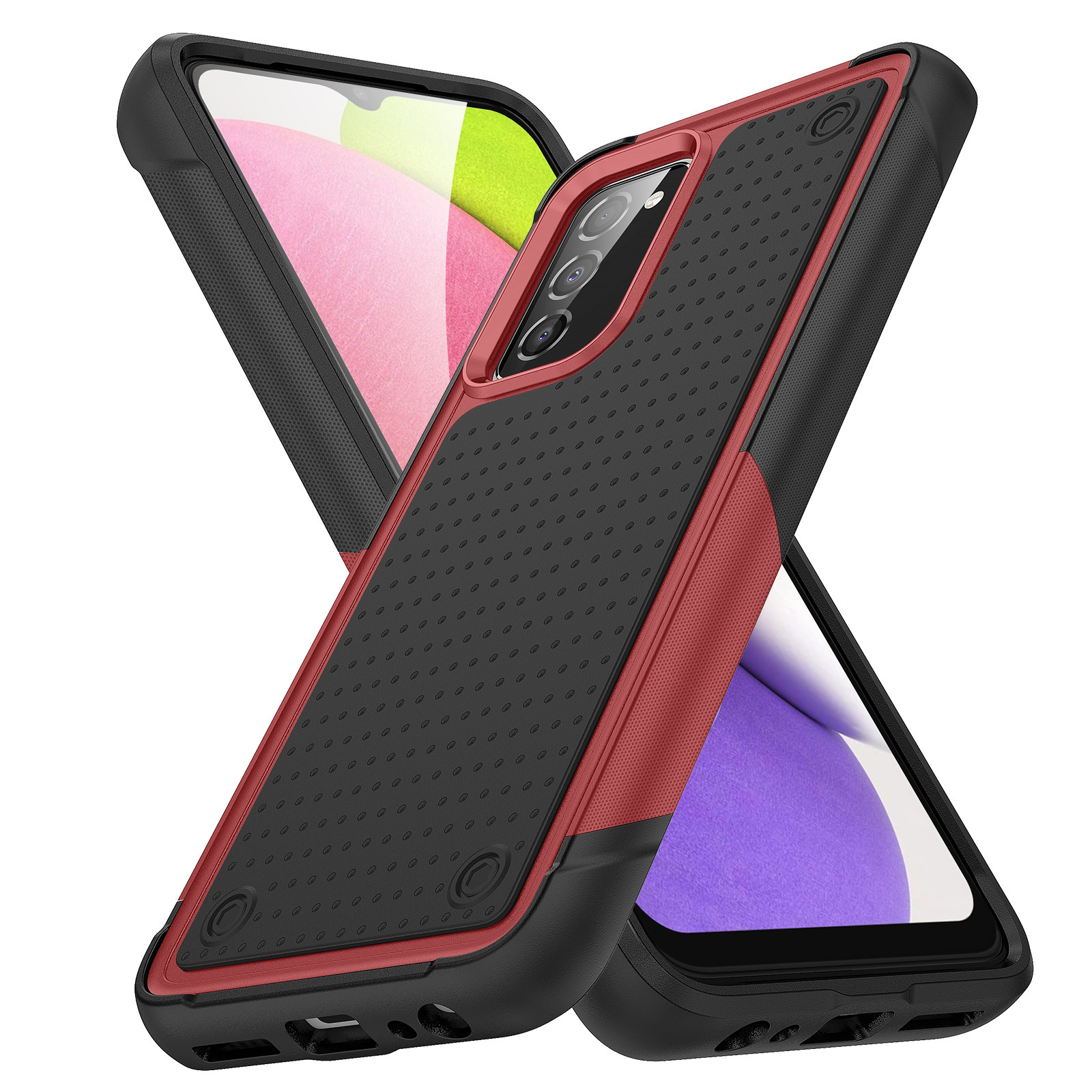 Applicable A03S 165 Phone case Hardened Anti-Scratch Protective Sleeve Elegant Phone Case. 