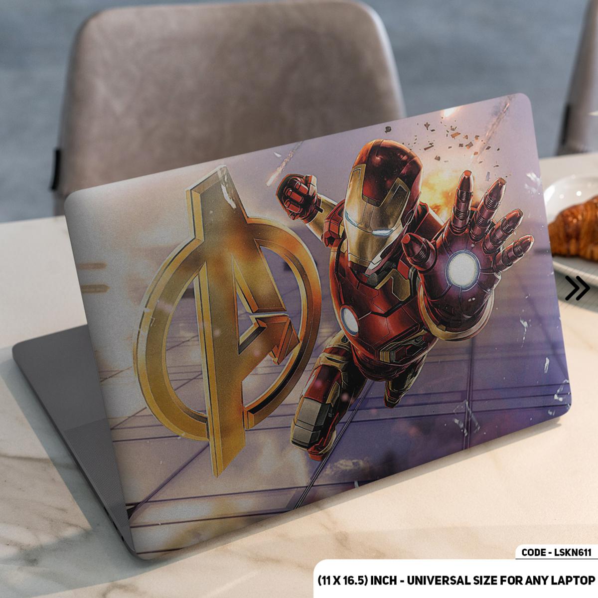 Iron man 2025 laptop cover