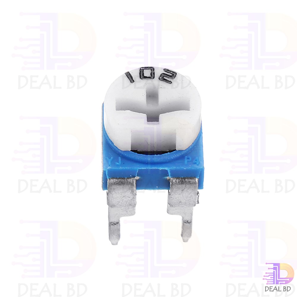 TrimPot 1K(102) Ohm Variable Resistor 6mm-10Pcs. 