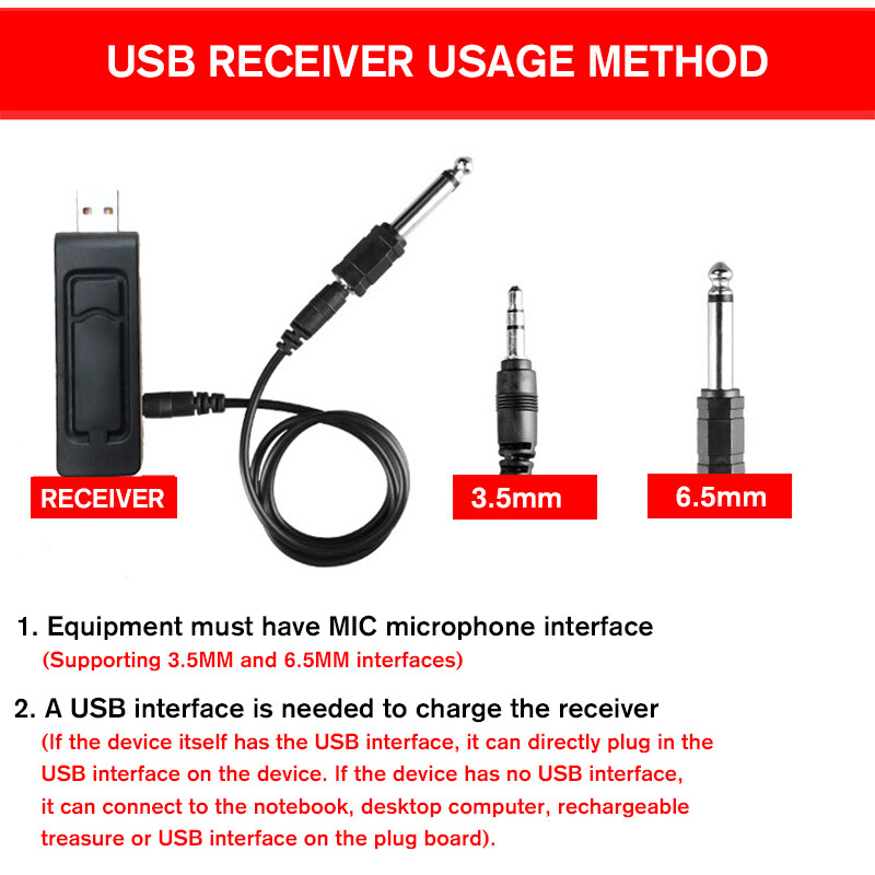 VHF Wireless Studio Microphone Handheld Mic Karaoke System with Receiver. 