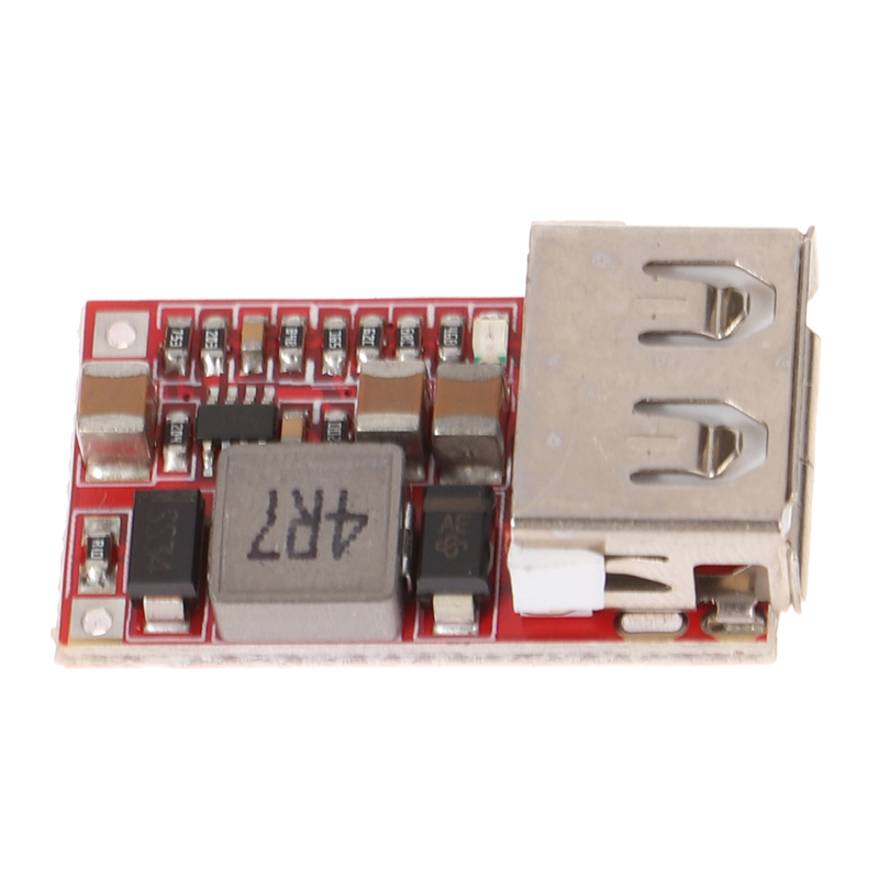6-20V 24V 12V To 5V 3A USB Step Down Module Phone Charger Mini DC-DC Step Up Boost Module Power Adjustable Buck Converter Demoo