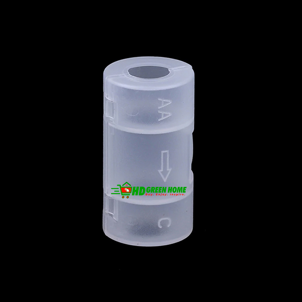 Combo Pack: AAA to AA, AA to C, AA to D Size Battery Converter Case. 