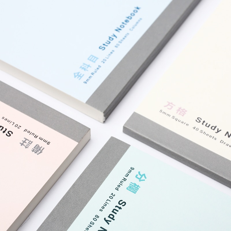 【Aesth Diary Store】（NEW）KOKUYO WCN-DNA58 Campus Notebook A5 B5 Square All Subject Memo Columas Blank Student Stationery. 