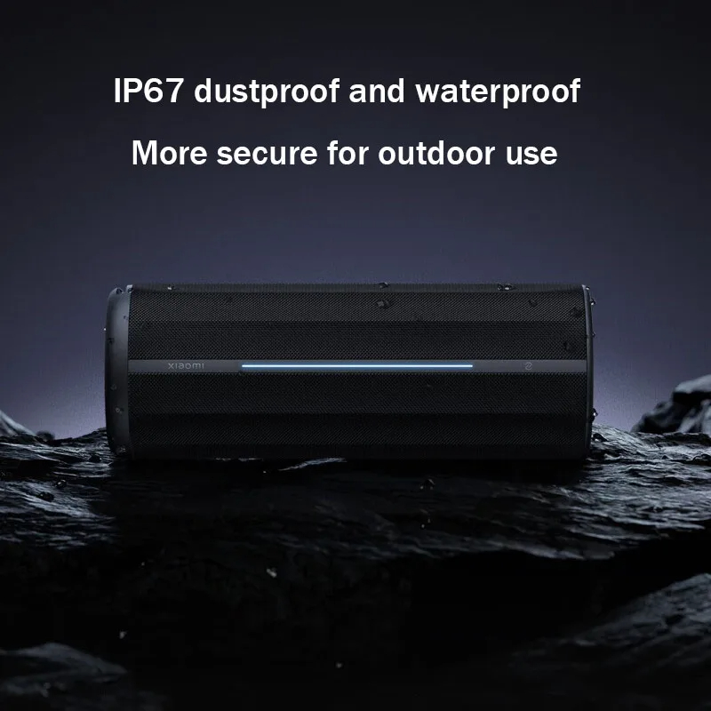 New Xiaomi Bluetooth Speaker ASM02A Bluetooth 5.3 LHDC 5.0 HyperOS IP67 93dB 40W Battery life Outdoor Portable Sound Mi Home APP. 