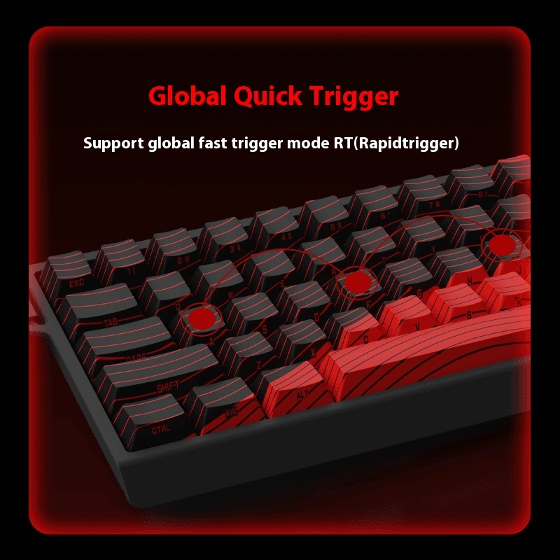 New MADLIONS MAD60 MAD68 Series Customized Magnetic Switch Mechanical Keyboard E-sport 0.04RT 8K Polling Rate 0.125ms Latency. 