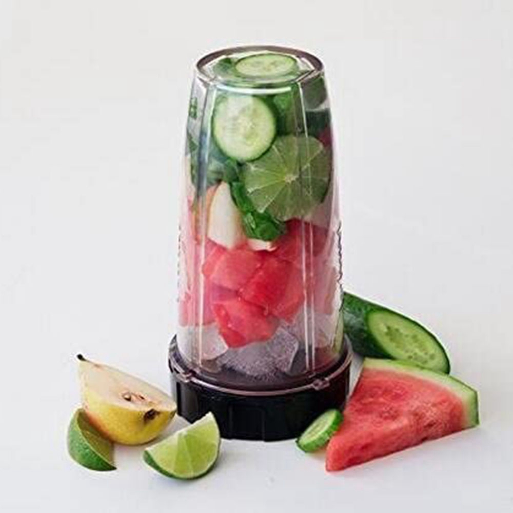 for Nutri Ninja 18 Oz Cup with 2 Sealing Caps, Suitable for 900W/1000W NINJA Juicer Series Blender (2 Pack). 