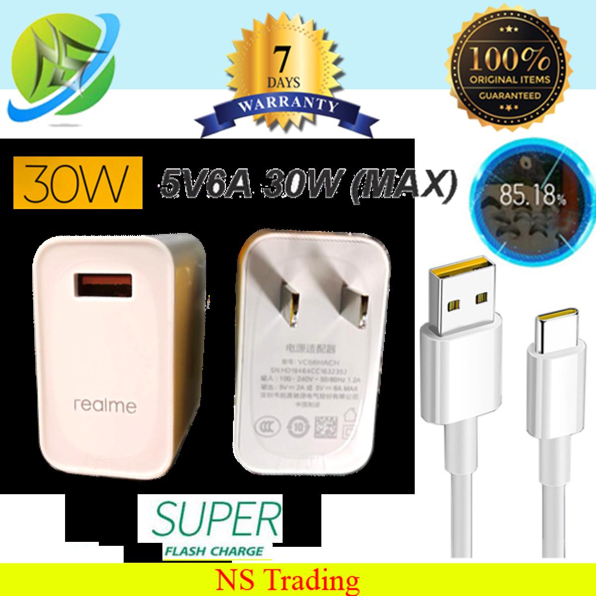 Realme 30w Phone Charger Realme 30W VOOC Flash Charger Mini Flash