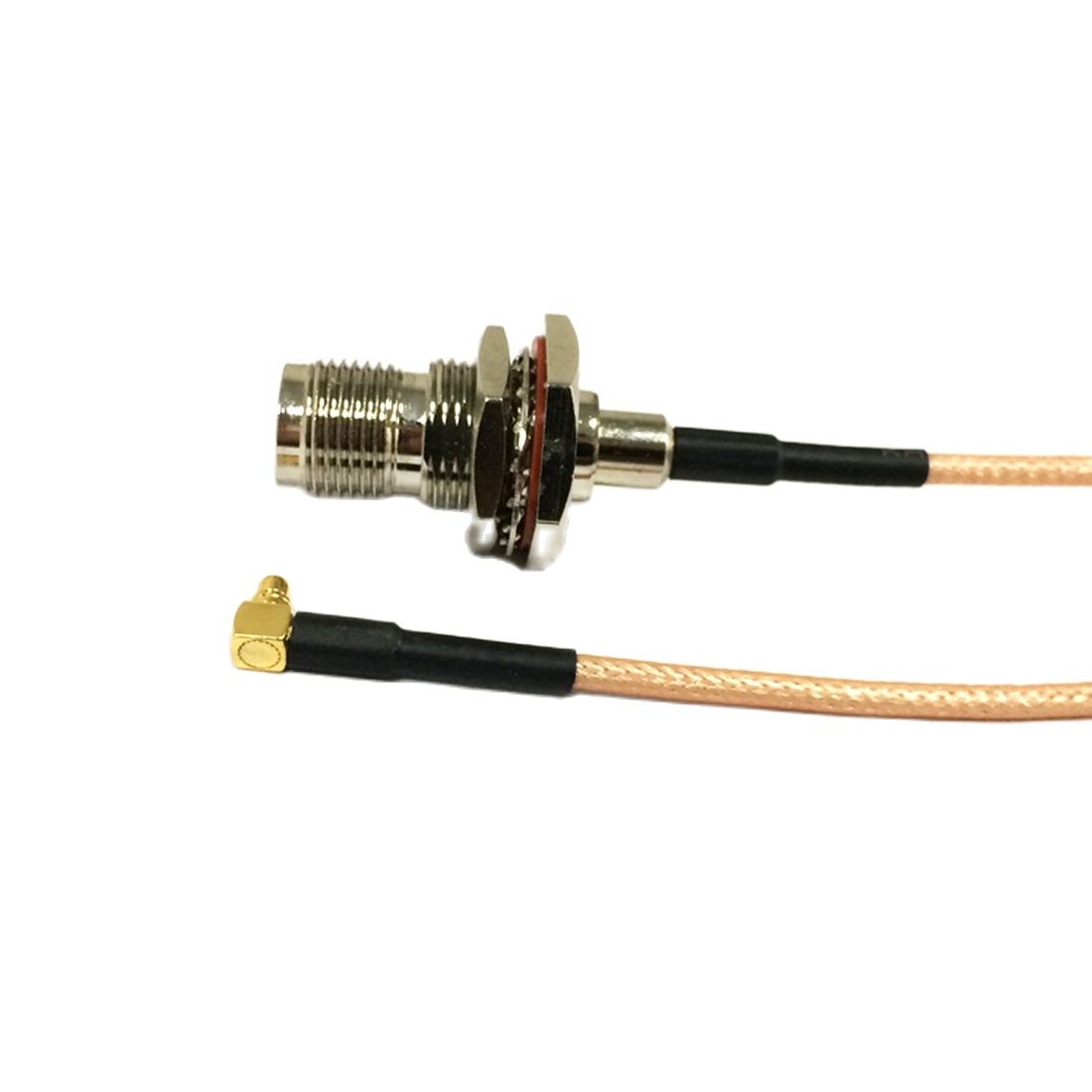 TNC Nut Switch MMCX Male Right Angle Pigtail Cabrelaxle RG316 Wholesale Fast Ship 15CM for WIFI Modem. 