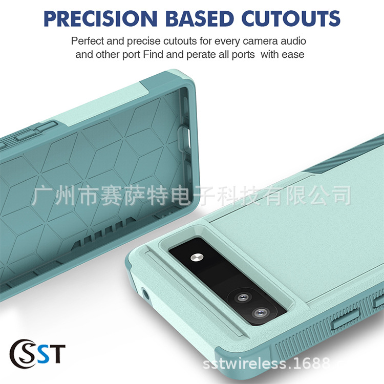 [autismaut] Applicable to Google Google pixel 6a Mobile Phone Protective Case Neutral Commuter Two-in-One pexel 7 pro. 