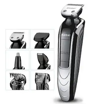 Kemei Km 1832 5 In 1 Waterproof Rechargeable Electric Shaver New