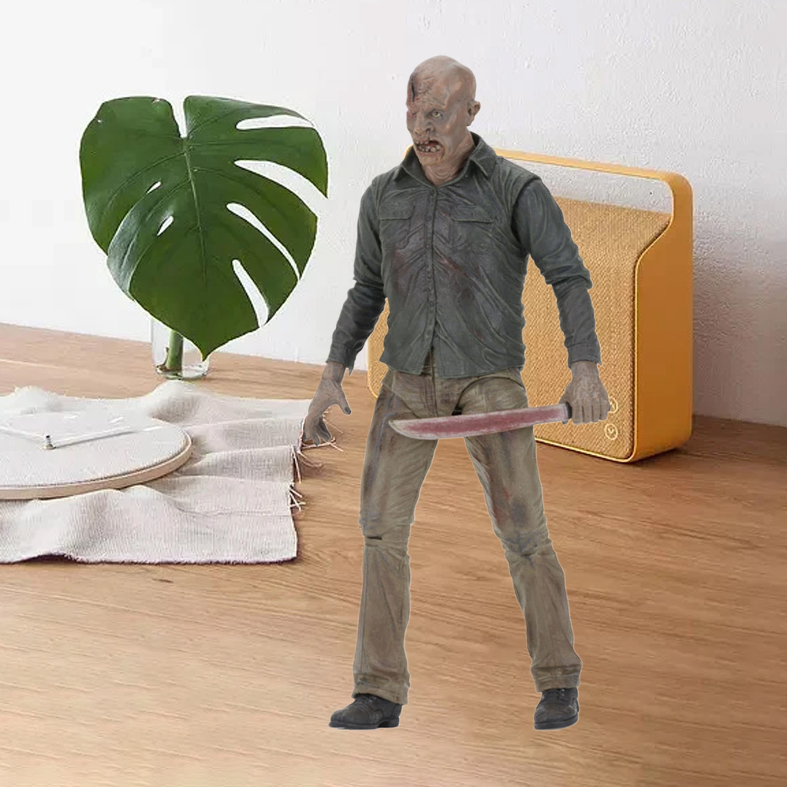 Action Figure with Accessories Friday The 13th 4 Chapter Jasons Model. 