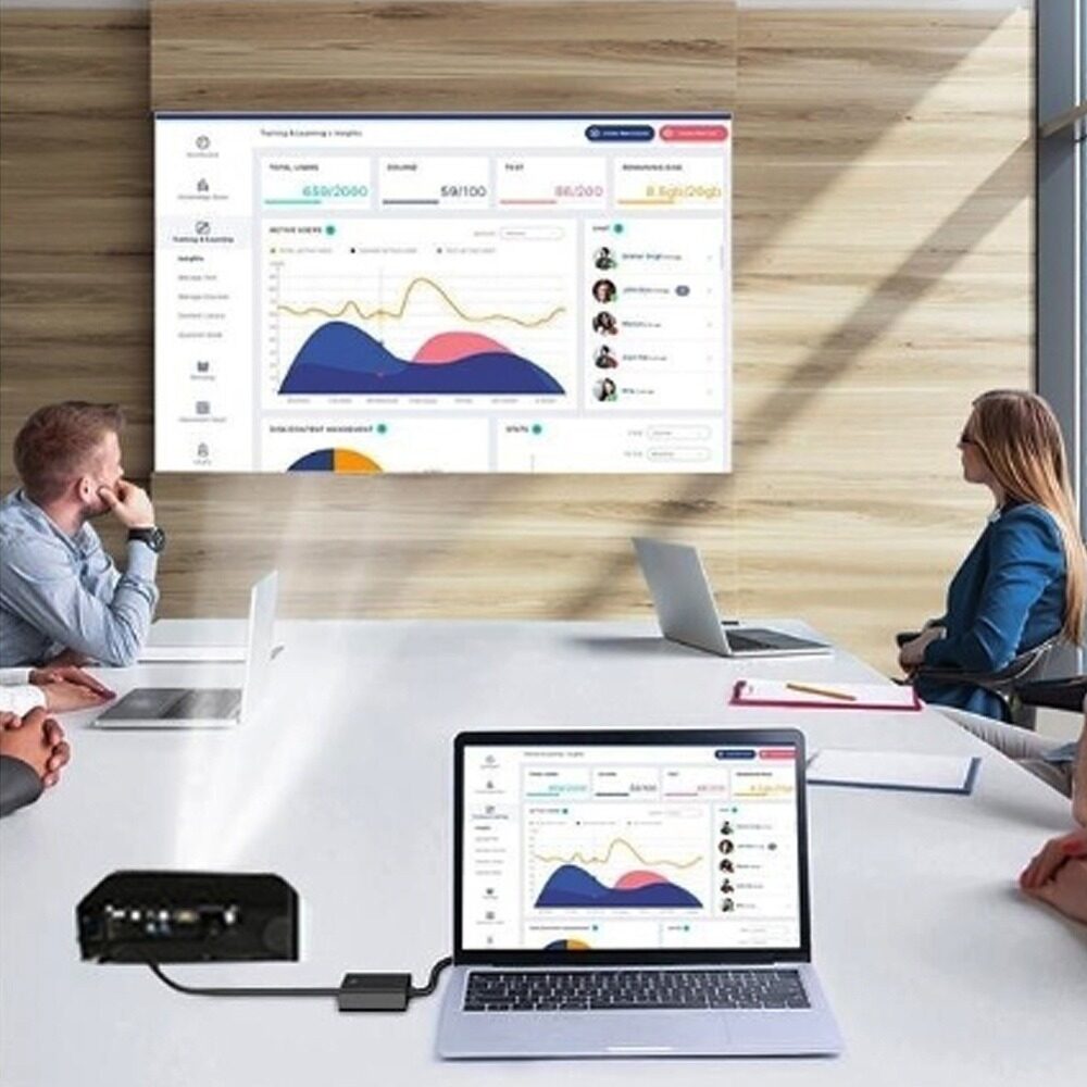 【3C VictoryEagle】HW-2216 HD 1080P VGA to HDMI with Audio Output VGA HD Adapter for PC La-ptop to HDTV Projector. 