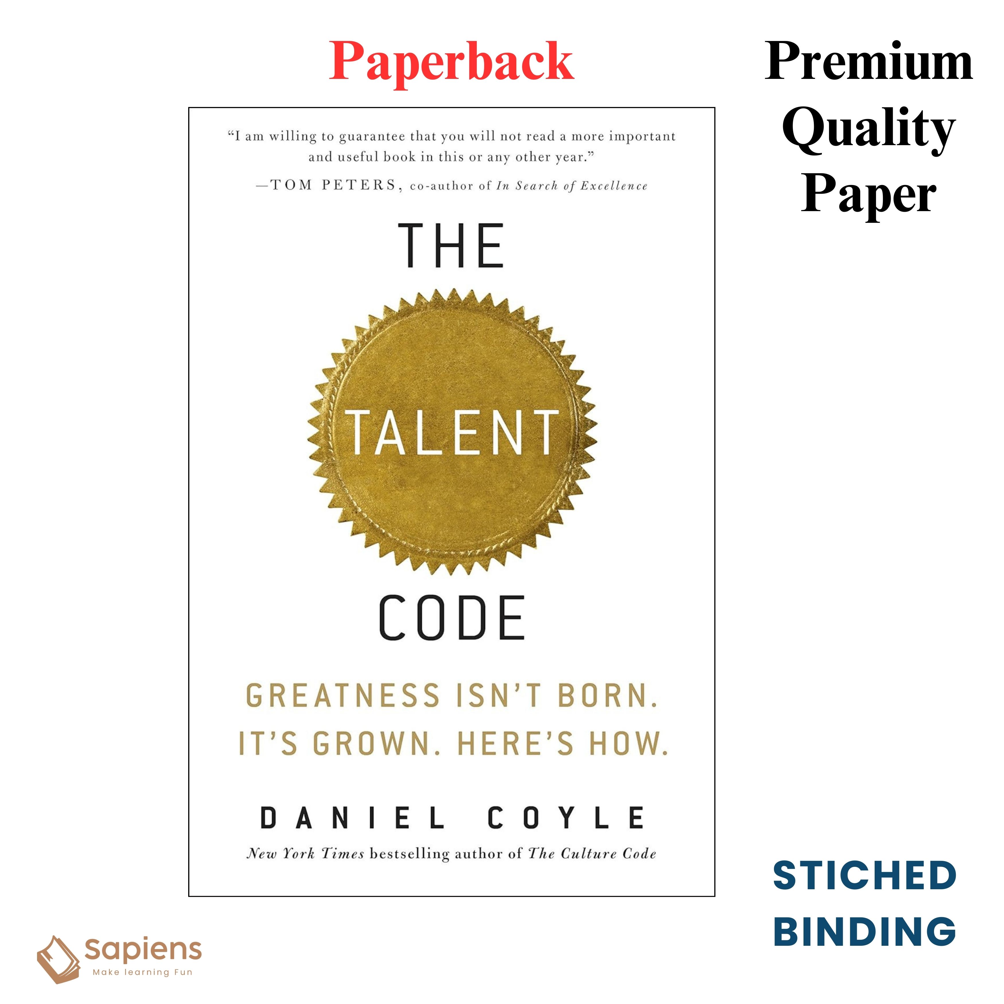The Talent Code: Greatness Isn't Born. It's Grown. Here's How by Daniel Coyle (Paperback)