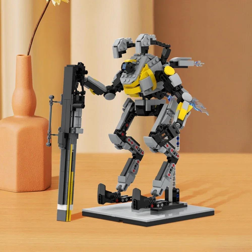 BuildMoc Titanfalls 2 Ion-class Titan Reaper Titan BT-7274 Building Block Model Set Mecha Robot Northstar Figure Brick Kid Toy Luhuai CVC. 