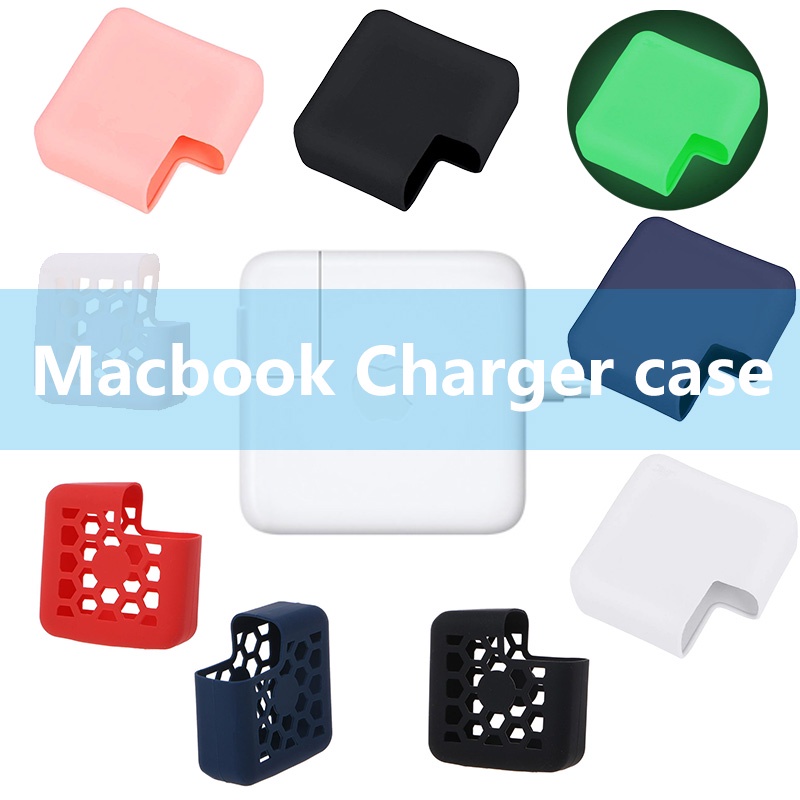 Charger Adapter Silicone case cover For 2021 macbook Pro 14 16 M1 Air 13 A2337 A2338 A2442 A2485 67W 96W 140W 60W 30W. 
