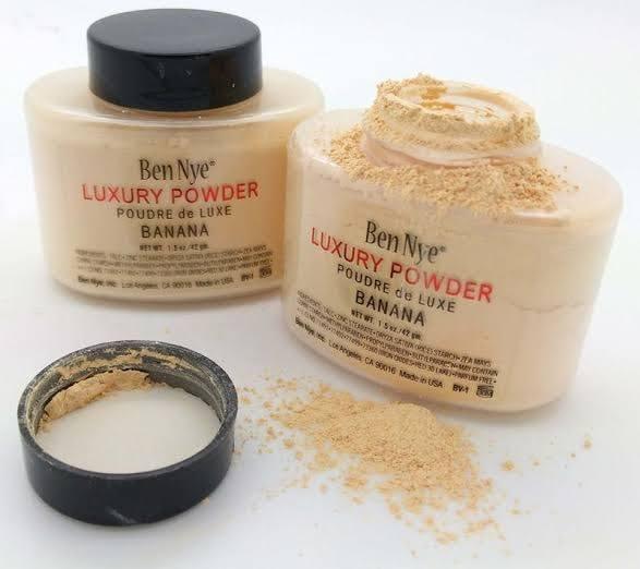 Banana Luxury Loss Powder For Makeup - Loss Powder Makeup Banana Luxury Loss Powder For Makeup - Loss Powder Makeup