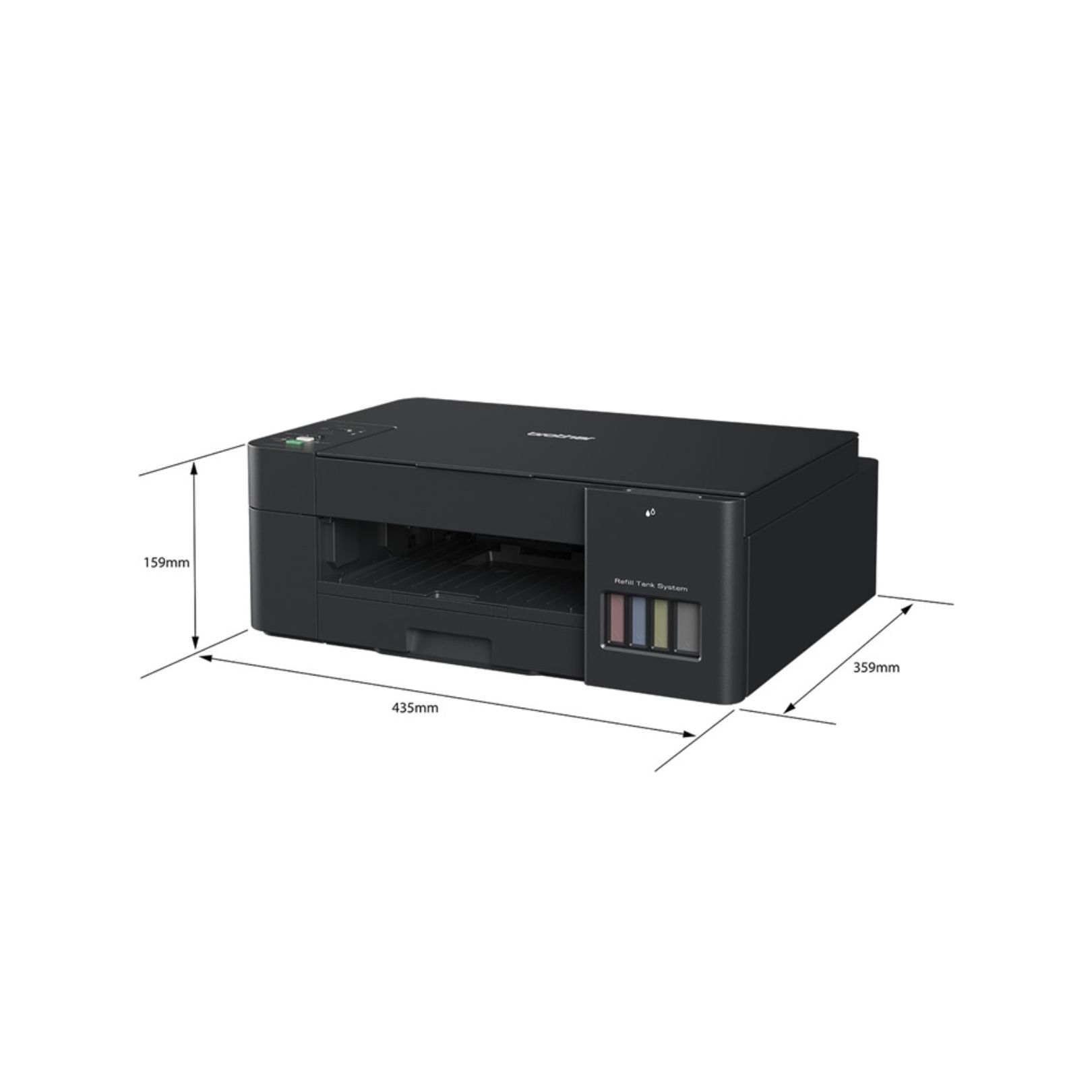 Brother DCP-T220 Multifunction Borderless Color Ink Tank Printer. 