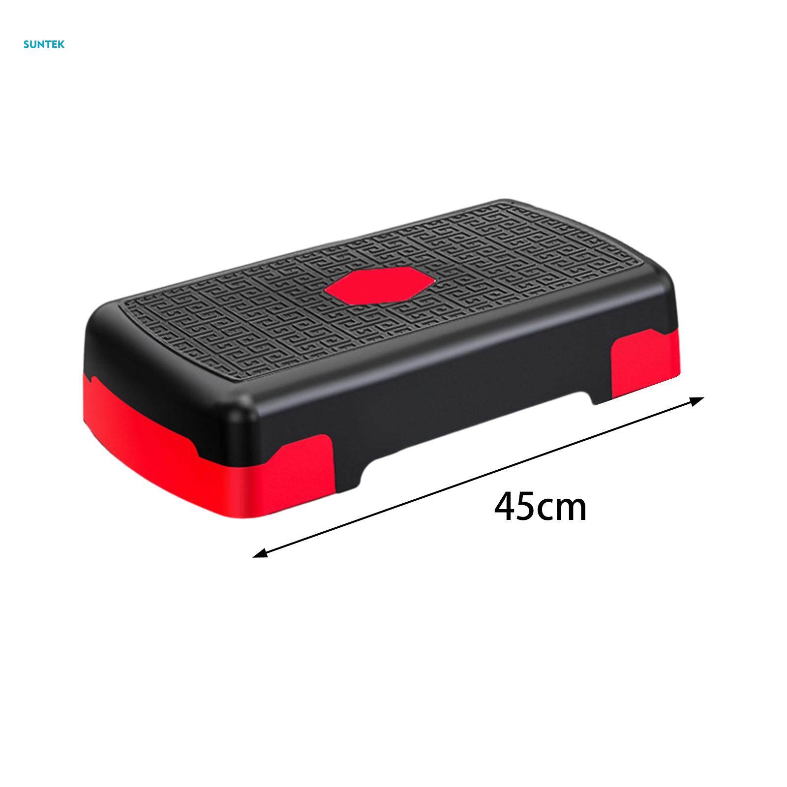 Exercise Step Platform Adjustable Portable Trainer Bench Workout 200kg Load Bearing Equipment. 