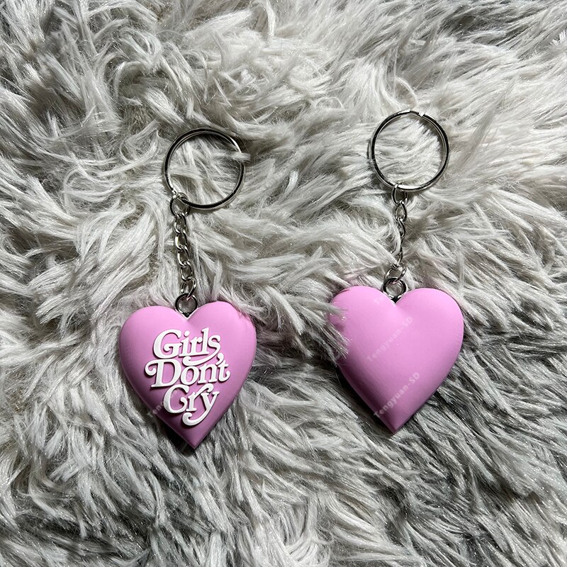 HUMAN MADE Verdy Girls Don't Cry Colorful Love Key Chain Bag