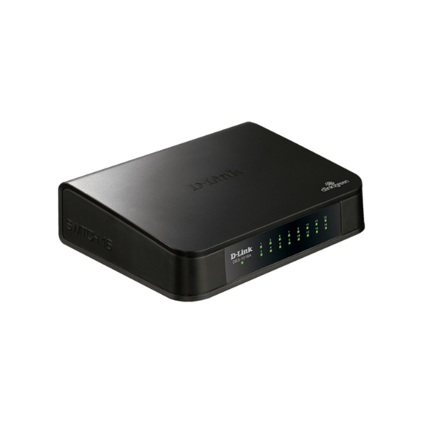 D-Link DES-1016A 16 Port 10/100M Rackmount Unmanaged Switch. 