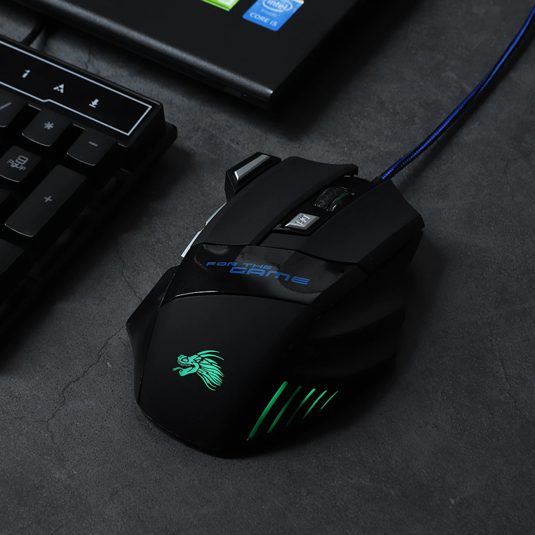 Rgb Gaming Mouse With 7 Buttons Dpi Switchable Rgb Mouse Model X1 - Customize Your Gaming Experience With Rgb Mouse. 