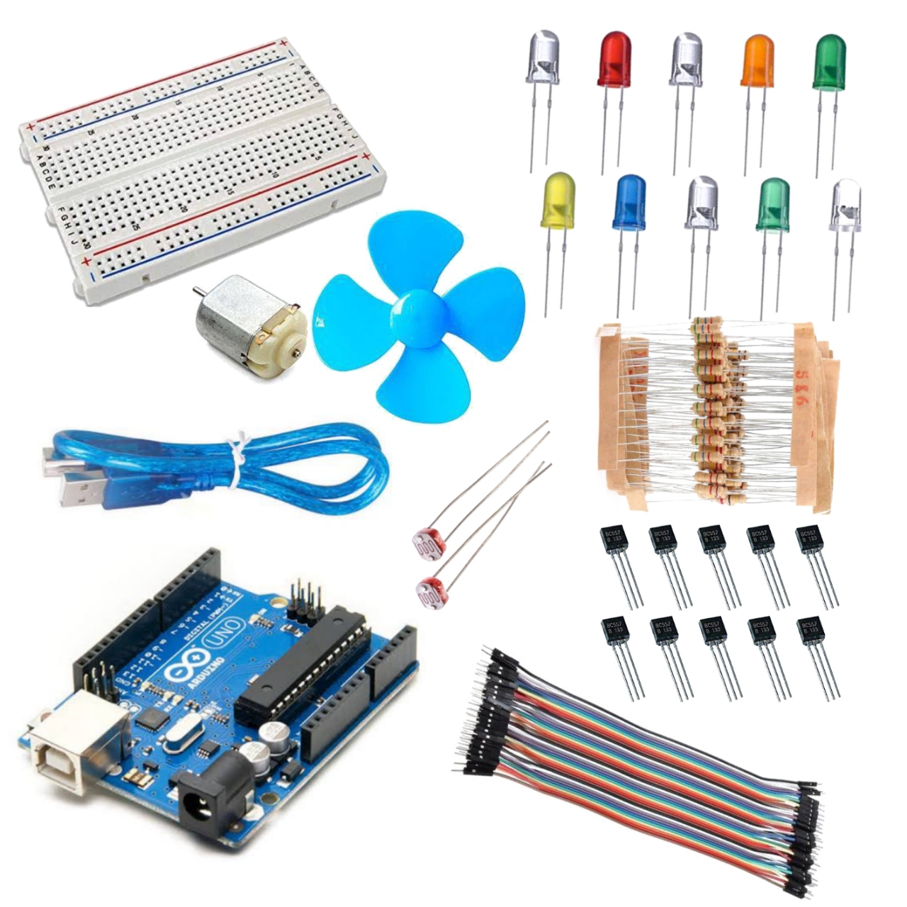 Arduino UNO Student DIY Project KIT for Beginners. 