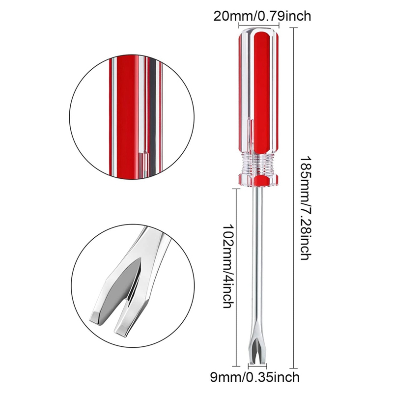 3Pcs Nail Pullers Tack Lifter 3mm V/U Tip Nail Staple Rivet Tack Puller Upholstery Staple Remover Screwdriver Tool. 