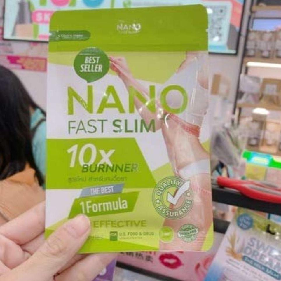Nano Fast Slim 45 Capsules Fat Burner Burns 10x Faster Weight Loss Slimming Shaper