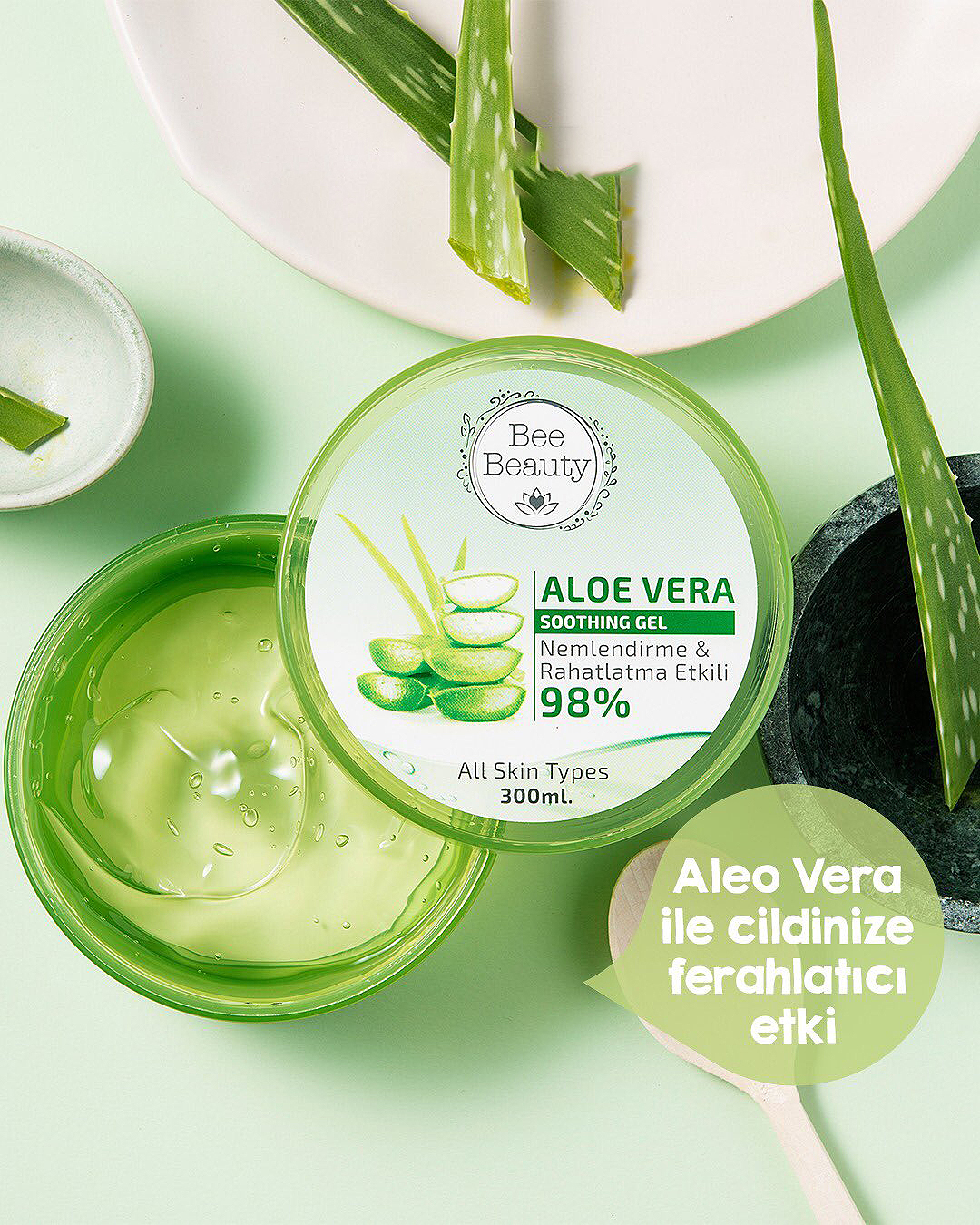 world best aloe vera gel Aloe Vera Gel for Skin & Hair main image 0