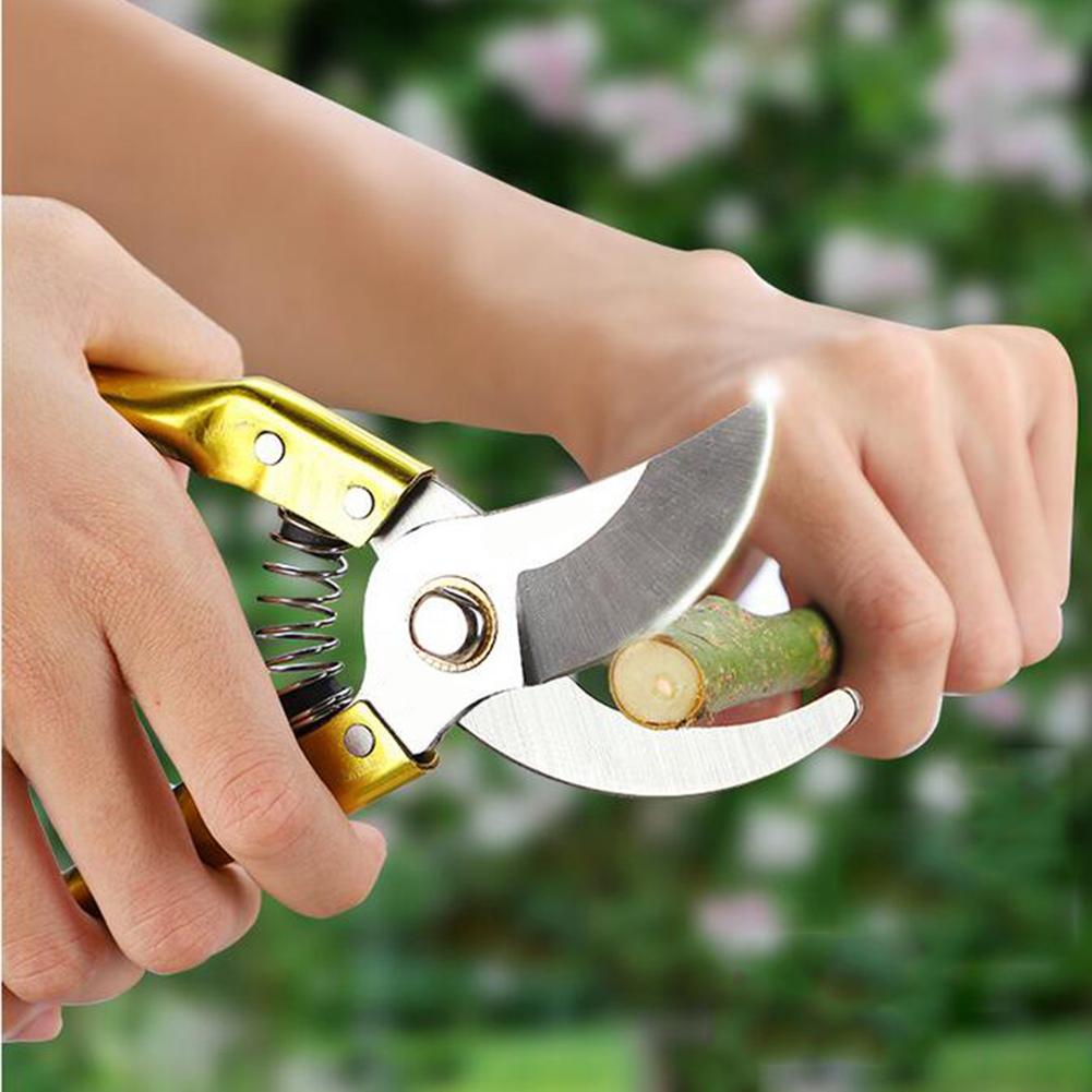 Scissors Pruners Garden Shears Tools Plant Cutter Steel Branch Tree Grafting Stainless Cutting 9791