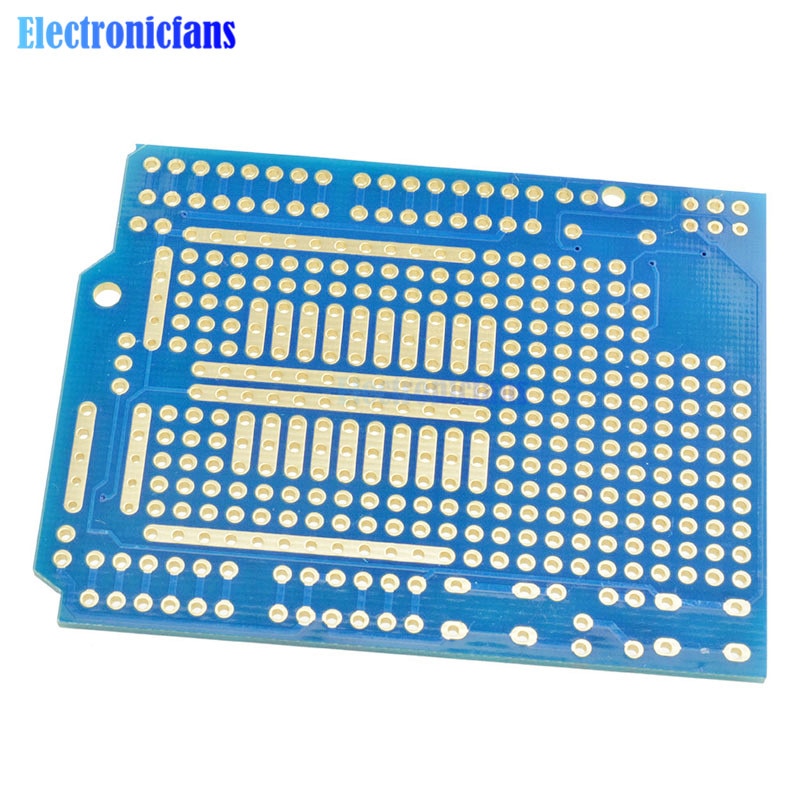 【Alizeker Mall】Prototype PCB For Arduino UNO R3 Board Fiber 2.54mm Pitch DIY. 