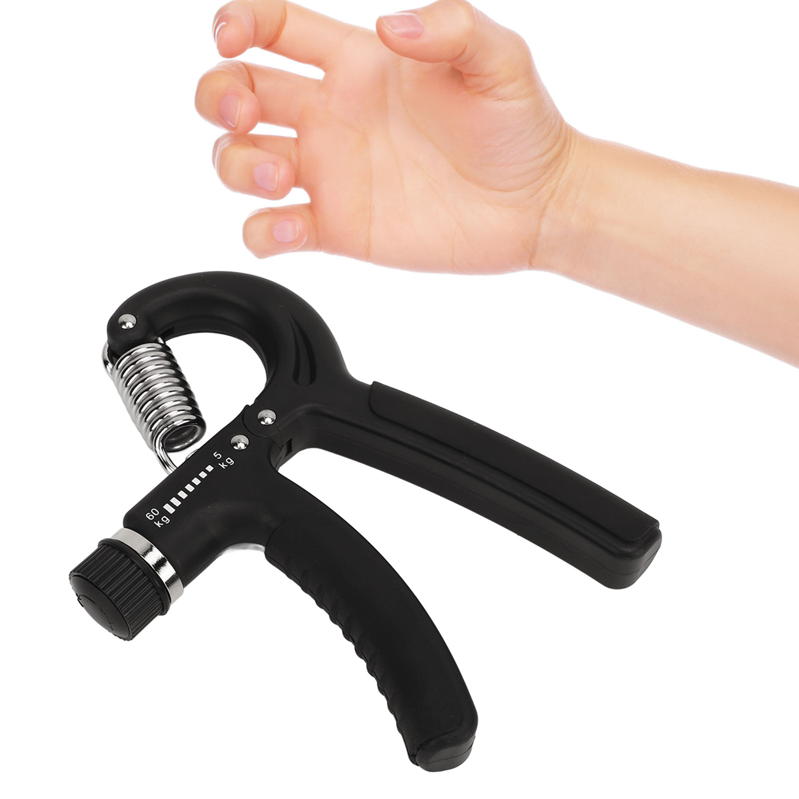 Hand Grip Strengthener, 11.0-132.3lb Adjustable Resistance High Tension Hand Grip Exerciser Multifunction for Wrist for Forearm for Injury Recovery. 