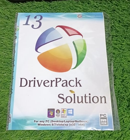 Driver Pack Solution All Motherboard Supported For all dextop ana Laptop supporters silver  disk available