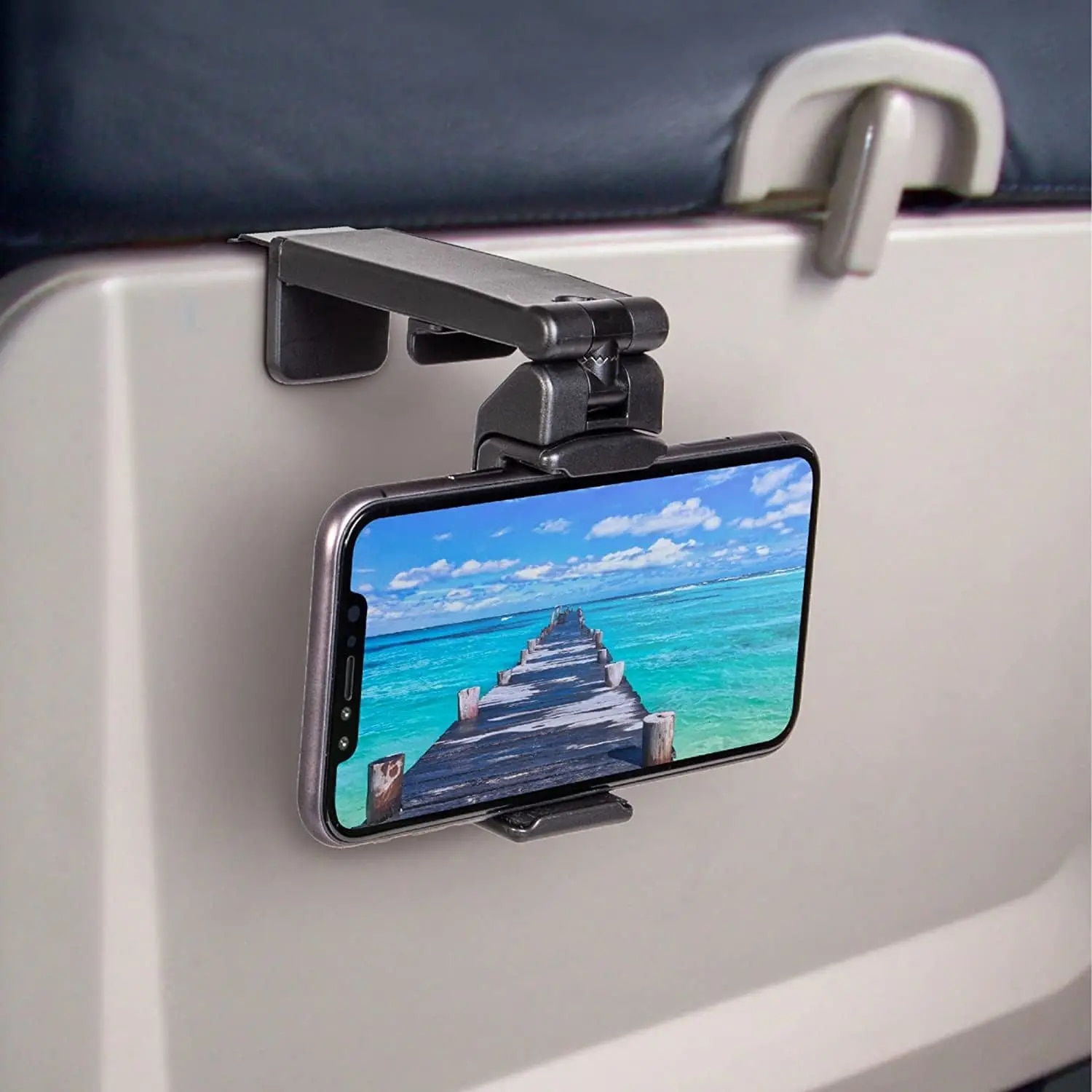 Airplane Train Seat Travel Phone Stand Multifunctional Foldable Holder Smart Mobile Support Ipad Phone Holder Portable Bracket. 