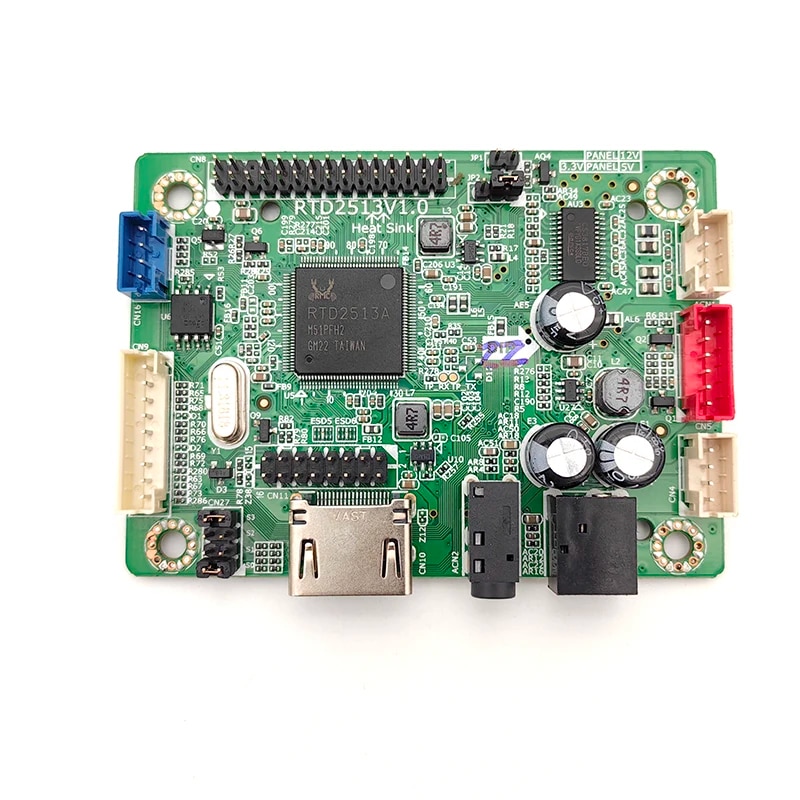 New Program-free RTD2513V1.0 LCD business display industrial control motherboard HDMI input to LVDS output HD driver board