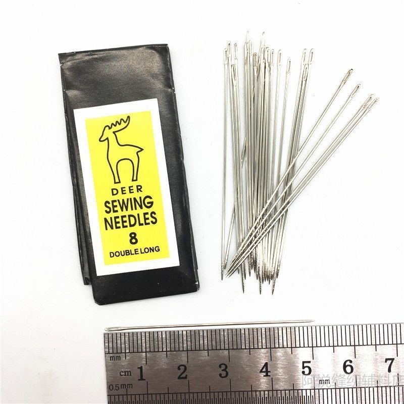Little Deer Hand ing Embroidery Needle Button Bead Handmade DIY Needling. 
