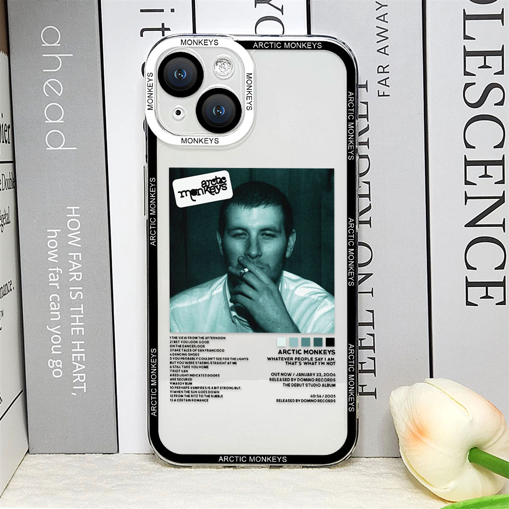 Arctic Monkeys Phone Case for IPhone 12 13 Mini 14 15 Pro MAX XS XR 7 X 8Plus SE2 Clear Soft Silicone Fundas for Iphone 11 Cover. 