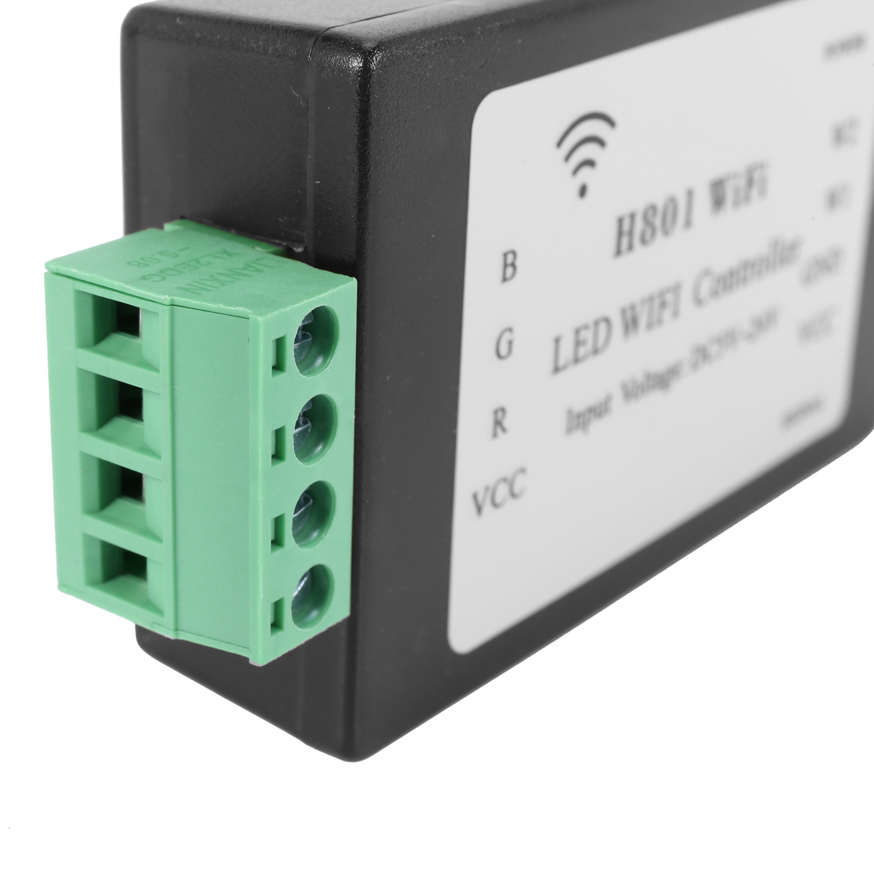 LED Strip Light Controller-3 x LED WiFi Controller-Black. 