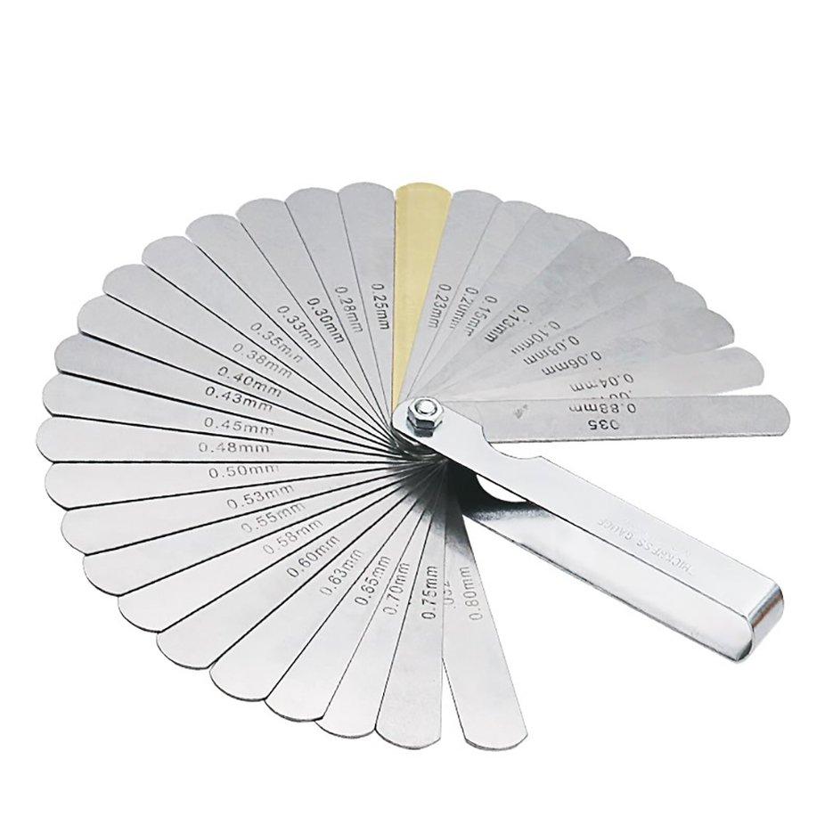 【Lejia】Universal Thickness Gage Set Metric Guage Stainless Feeler