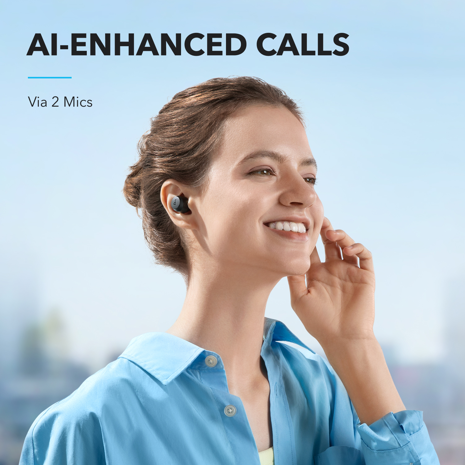 soundcore by Anker A20i True Wireless Earbuds Bluetooth 5.3 soundcore App Customized Sound 28H Long Playtime Water-Resistant. 